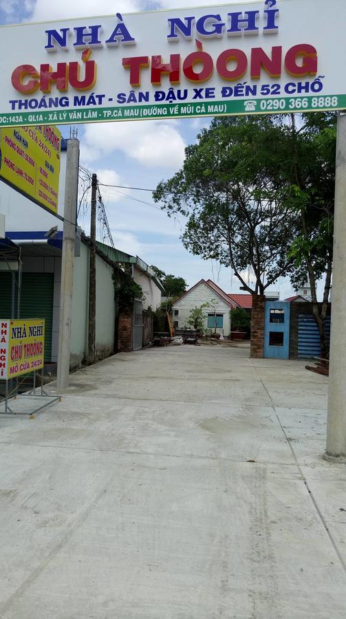 Chú Thoòng Motel Cà Mau Exterior foto